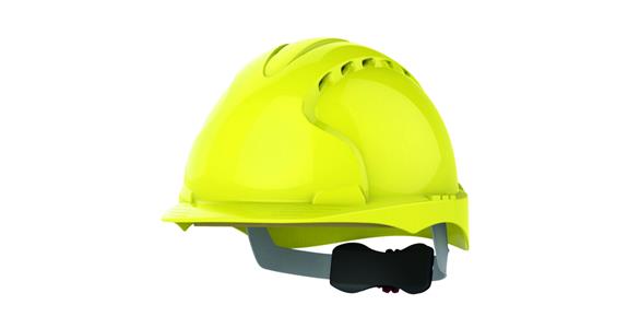 Industrie-Schutzhelm EVO®3 belüftet 30mm Euroslot-Aufnahme Gelb