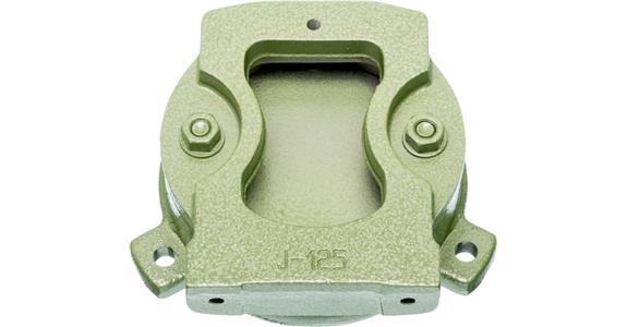 ATORN Drehuntersatz für 100 mm Parallel-Schraubstock, Farbe grün