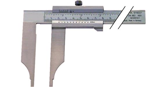 ATORN Messschieber INOX 800 mm ohne Messerspitzen ohne Feineinstellung