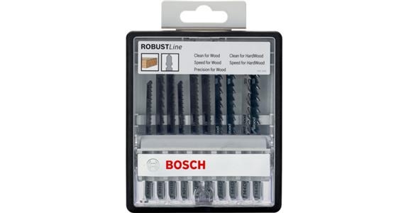 Stichsägeblatt-Set 10-teilig Robust Line Wood Expert