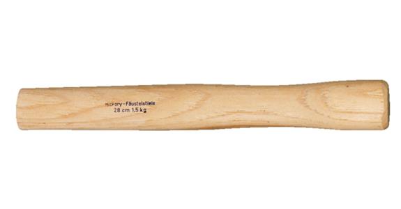 Hickorystiel geschweift Länge 280 mm für Fäustel 1,5 kg