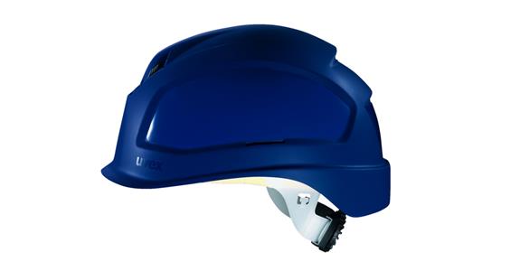 Industrie-Schutzhelm uvex pheos B-S-WR 30mm Euroslot-Aufnahme Gr. 52-61cm Blau