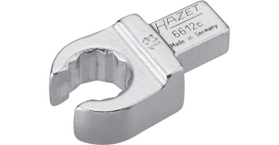 HAZET Ring-Einsteckwerkzeug offen 13 mm, Einsteckvierkant 9x12 mm