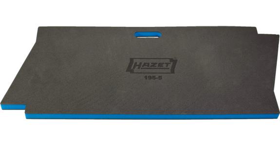 HAZET Mechanikermatte 975x385x30 mm schwarz/blau