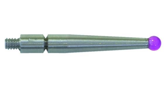 Tastspitze für Fühlhebelmessgerät Rubin Ø 2 mm x 41 mm