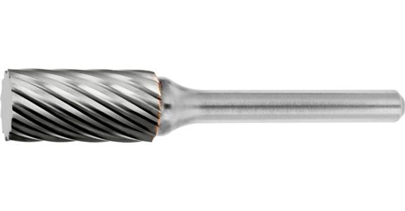 ATORN Hartmetall-Frässtift 6 mm ZYAS 1225.06 Z5 HM Zahnung 5