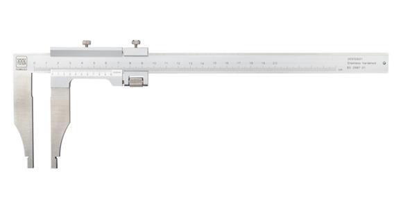 Präzisions-Werkstattmessschieber 0-200 mm Ablesung 0,05mm