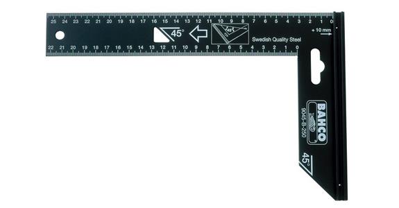 Präzisionswinkel 200 mm brüniert Rostschutzbehandelt